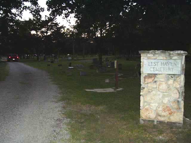 Rest Haven Cemetery - Erik Ellington - June 2005