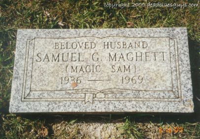 Samuel Maghett Headstone - Jody Page - March 2000