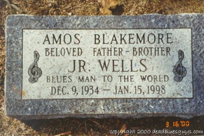 Jr. Wells Headstone - Jody Page - March 2000