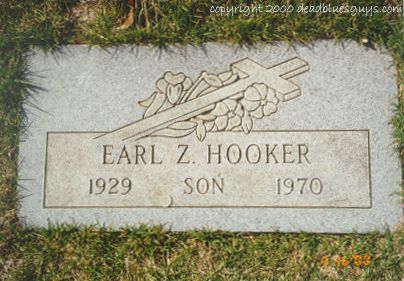 Earl Hooker Headstone - Jody Page - March 2000